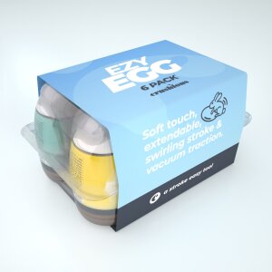 Crushious Ezy Egg Masturbator 6 Piece Set Multicolor