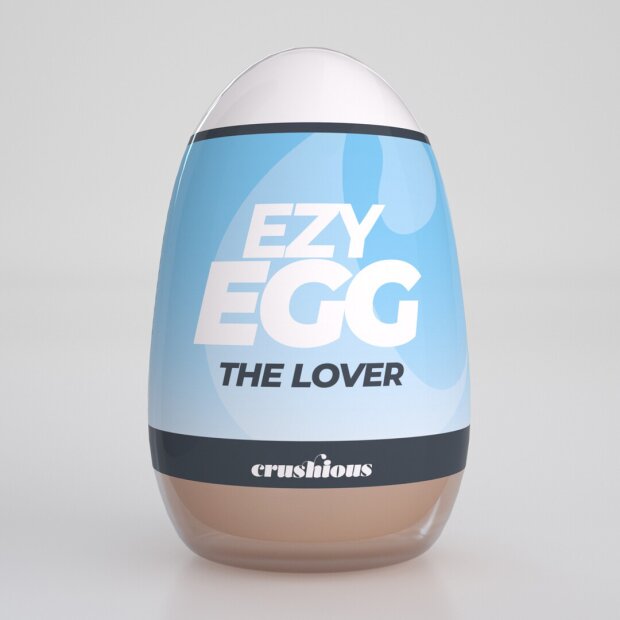 Crushious Ezy Egg Masturbator The Lover Blue