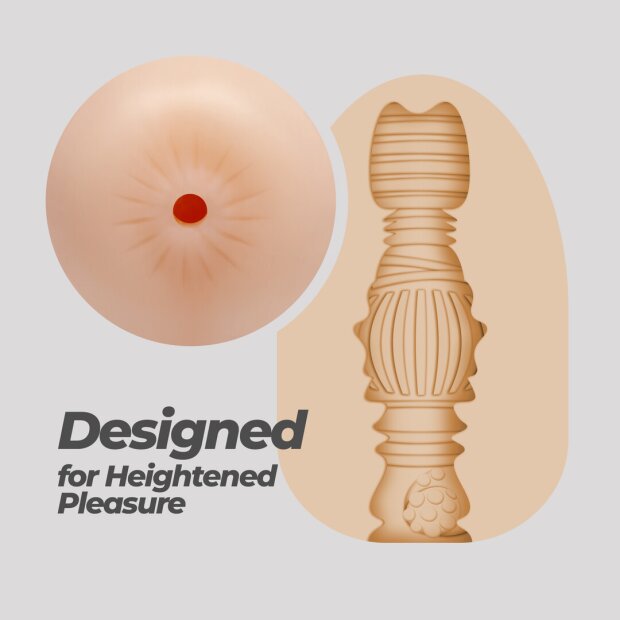 Crushious Ezy Egg Masturbateur Anal Jaune