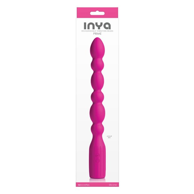 NS Novelties Inya Prime Anal Vibrator Pink 21.6 cm