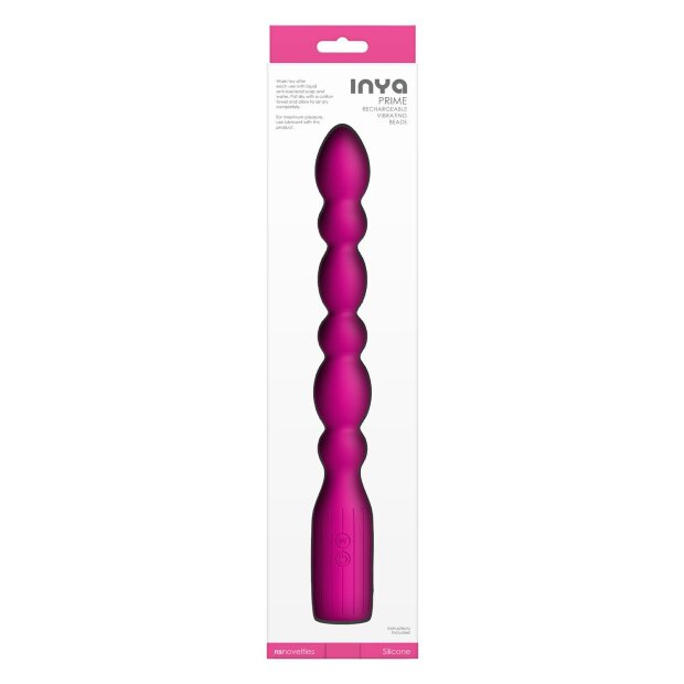NS Novelties Inya Prime Anal Vibrator Pink 21.6 cm