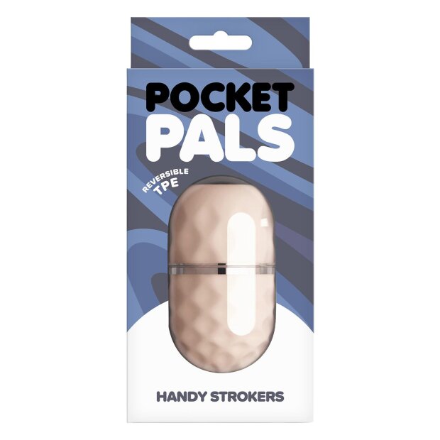 NS Novelties Pocket Pals Diamond Masturbator White