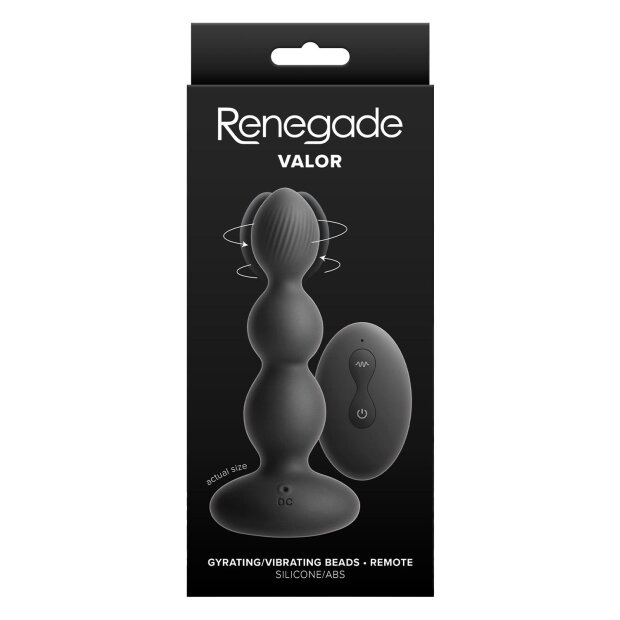 NS Novelties Renegade Valor Plug Anal Vibrant