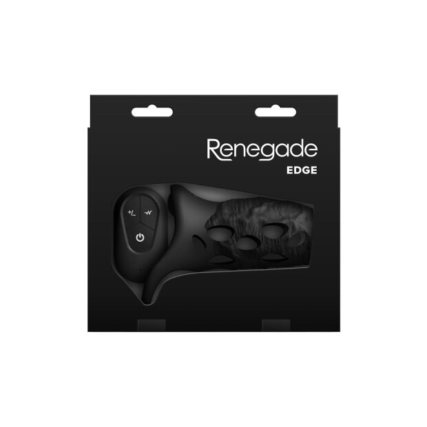 NS Novelties manchon pénien vibrant en silicone avec télécommande noir