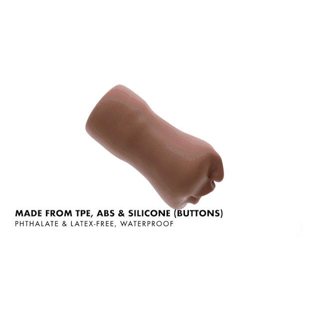 Zero tolerance channel heart movie realistic kiss and tell stroker brown 22.5 cm