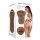 Zero tolerance channel heart movie realistic kiss and tell stroker brown 22.5 cm