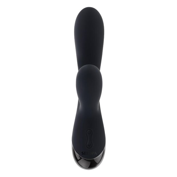 Evolved Selopa Triple Aces specialty vibrator black 19.7 cm