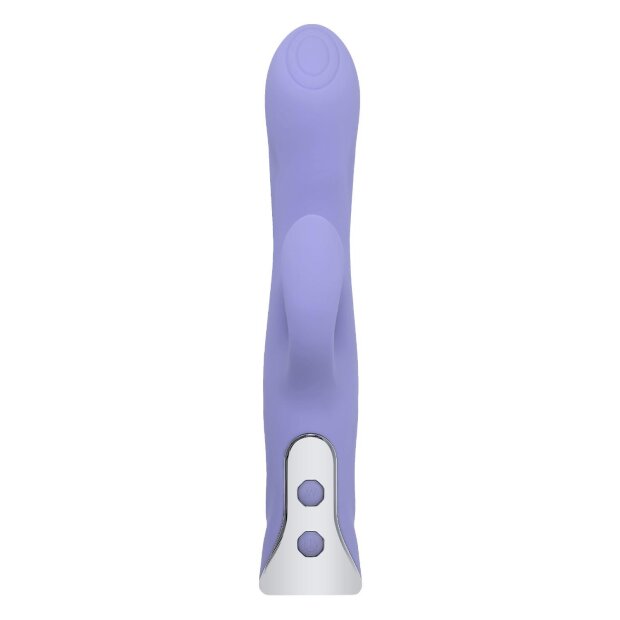 Evolved Selopa Lavender Love vibrator with clitoral stimulation purple 23.3 cm