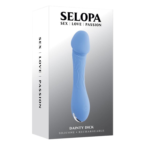 Evolved Selopa Dainty Dick mini vibromasseur violet 11,9 cm