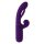 Evolved Pleasure Puff vibrator with clitoral stimulation purple 24.1 cm