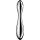Satisfyer Pure Gravity 2 stainless steel double-ended dildo Silver
