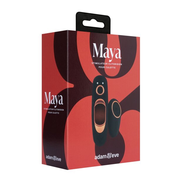 Adam & Eve Maya Panty Vibrator Schwarz
