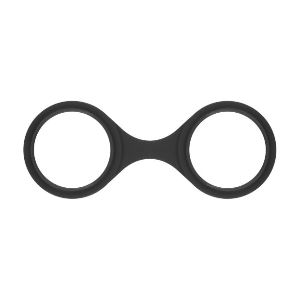 EasyToys Menottes en Silicone Flexibles Noir