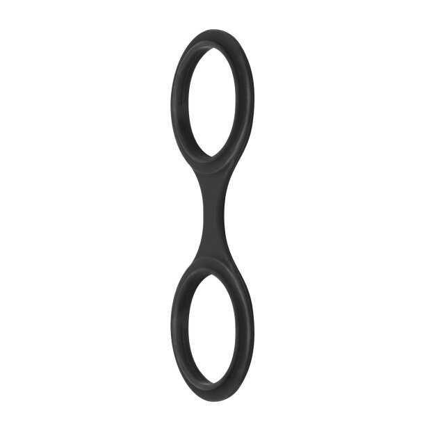 EasyToys Menottes en Silicone Flexibles Noir