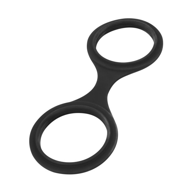 EasyToys Menottes en Silicone Flexibles Noir