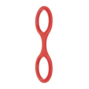 EasyToys Online Only Menottes en Silicone Flexibles Rouge