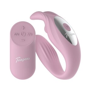 Teazers Bunny Paarvibrator mit Fernbedienung Rosa