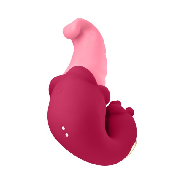 Teazers Double Tongue Vibrator Pink