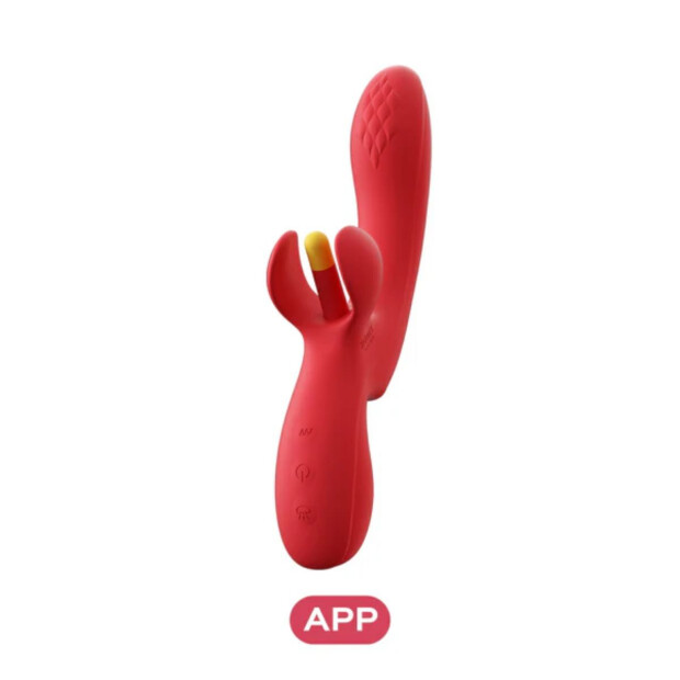 HoneyPlayBox Fortexa Tapping A-Spot Vibrator Red