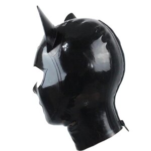 LateXcite Cat Mask XXL Schwarz