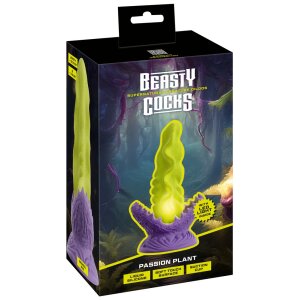 You2Toys Beasty Cocks Passionate Plant LED-Dildo mit...