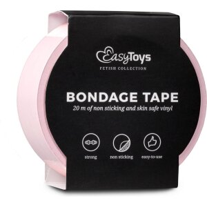 Easytoys Fetish Bondage Tape Pink 20 m