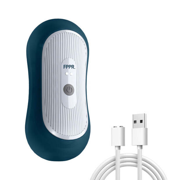 FPPR. Vibrationsmasturbator mit Druckfunktion USB Wiederaufladbar