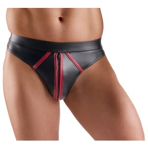 Svenjoyment String Wetlook XL