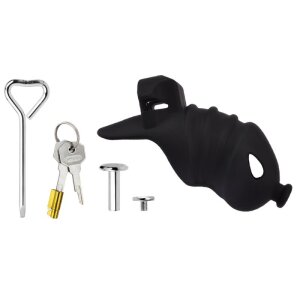 CockLock Dolphic Cage Black