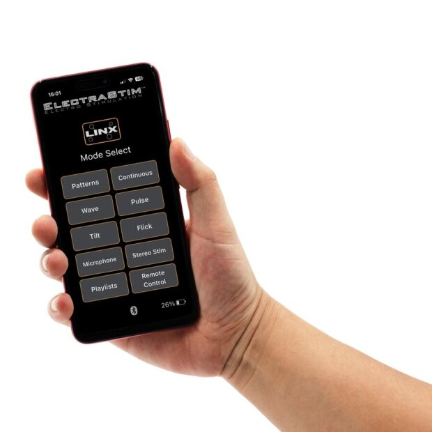 Electrastim Linx Dual-Channel Reizstromgerät mit App- und Fernsteuerung
