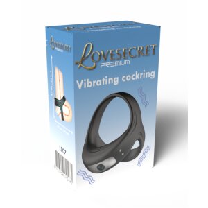 Lovesecret Premium LS07 Vibrating Cockring 3-in-1...