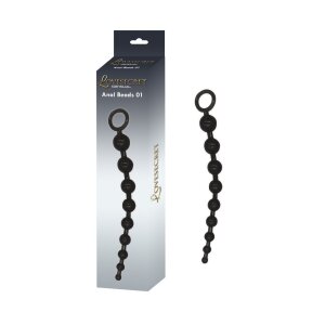 Lovesecret Sensual Anal Beads Black 30 cm, Max Ø...