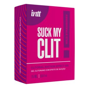 intt Suck My Clit Wild Strawberry Gel Stimulant