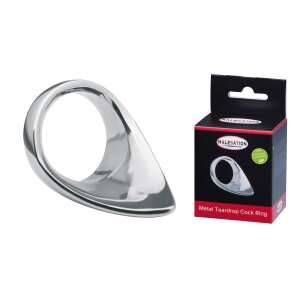 Outlet - MALESATION Metal Teardrop Cock Ring