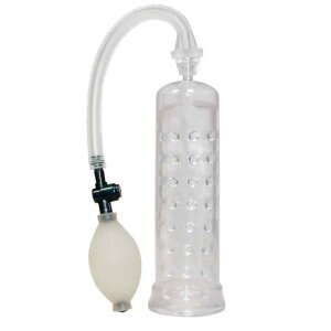 You2Toys Horny Dots Penispumpe Transparent 19,5 cm ⌀ 5,8 cm