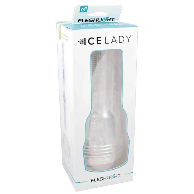 FLESHLIGHT Ice Lady Clear vaginal masturbator