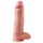King Cock with balls 31 cm