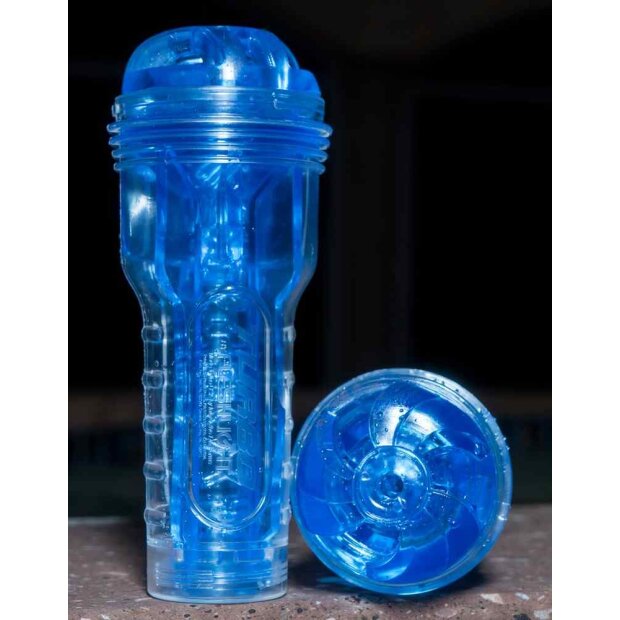 FLESHLIGHT Turbo Blue Ice Textura Thrust Masturbator