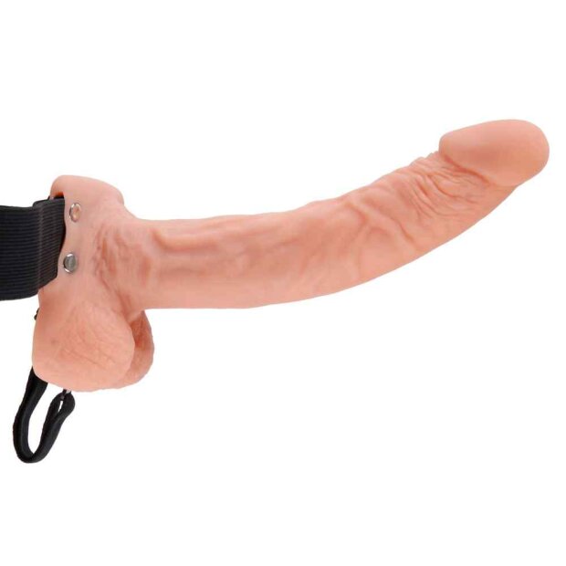 Fetish Fantasy Hollow Strap-On Beige 22,5 cm ⌀ 4,6 cm Taille 132 cm