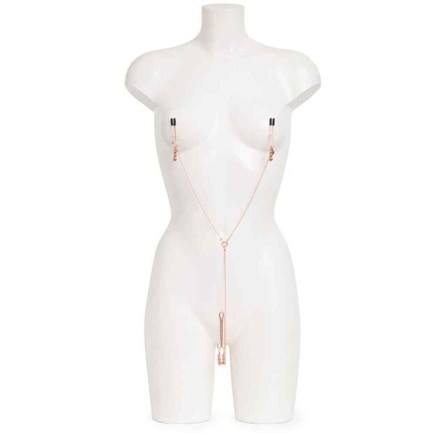 Fifty Shades of Grey Freed All Sensation Chain Klemmen und Clips Bronze