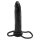 Pipedream Anal Fantasy Double Trouble Dildo mit Penisring Schwarz 15,3 cm ⌀ 2,8 cm