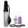 Pipedream PDX ELITE Suck-N-Pump Stroker Penis Pumpe Transparent Schwarz 33 cm ⌀ 4,8 cm