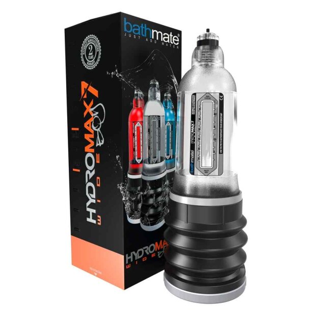 Bathmate Hydromax7 Wide Boy clear