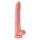 King Cock with Balls Dildo Beige 35,5 cm
