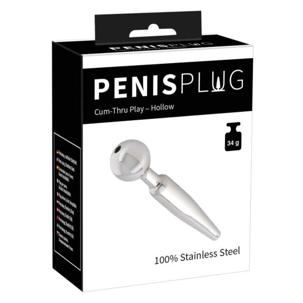 Penisplug Cum-Thru Play - Hollow