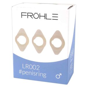 Fröhle LR002 Liebesringe Penisringe Transparent ⌀...