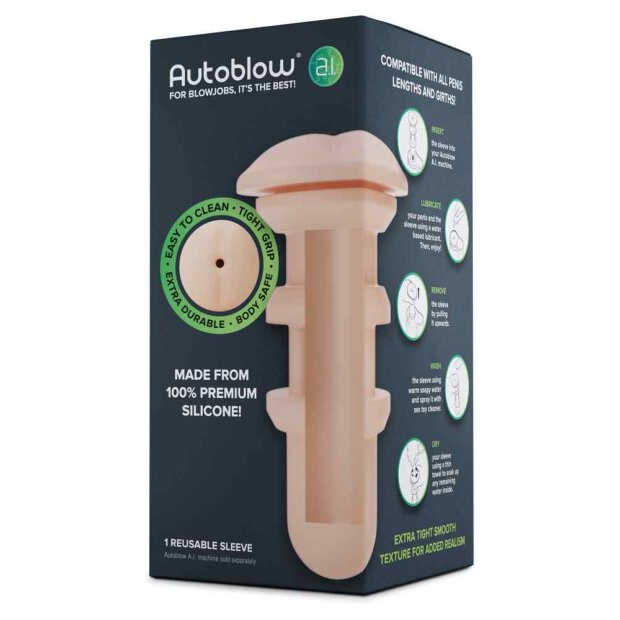 Autoblow A.I. Anus Sleeve Whit