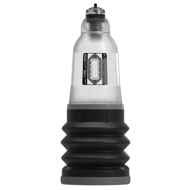 Bathmate Hydromax3 Penispumpe Transparent 22,5 cm ⌀ 5 cm