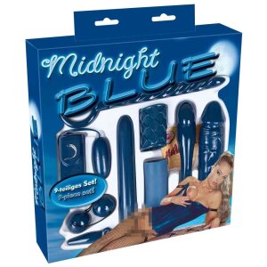 You2Toys Midnight Blue Set Sextoy-Set Blau 9-teilig