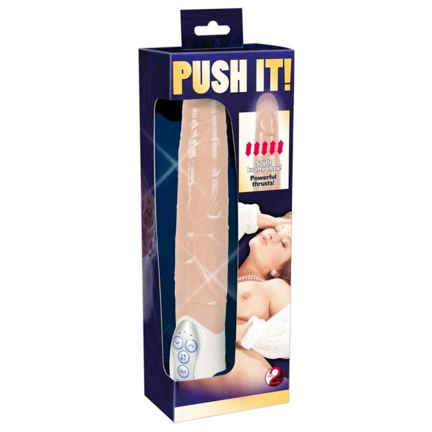You2Toys Push it! Vibrator Beige 27,5 cm ⌀ 4 cm